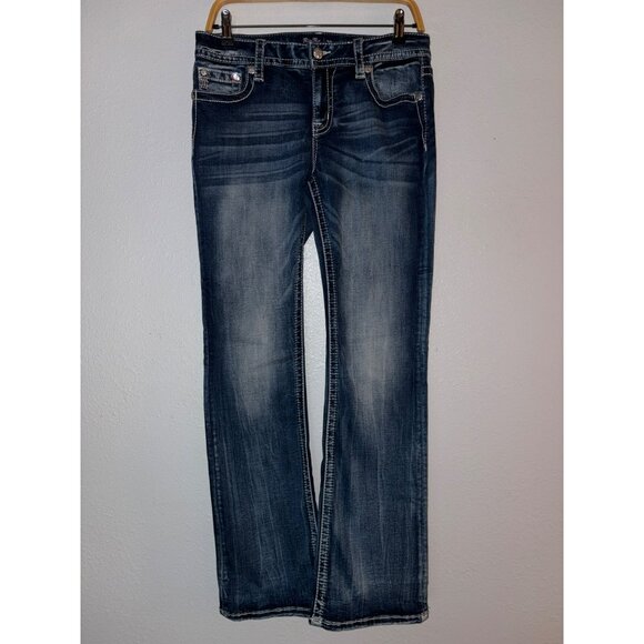 Miss Me Chloe Boot Jeans Size 30 - Picture 1 of 10